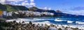 Scenic coastal village El Roque en El Pagador de Moya in Gran Canaria. Canary islands Royalty Free Stock Photo