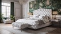 Beautiful elegant bedroom inerior design