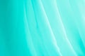 Beautiful elegant wavy turquoise light luxury fabric fabric texture, abstract background design