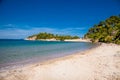 Beautiful Elinika beach in Ag. Nikolaos, Evia island, Greeece Royalty Free Stock Photo