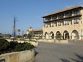 The beautiful Elysium Hotel building Paphos in Cyprus