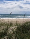 Beautiful Emerald Isle NC Beach Royalty Free Stock Photo