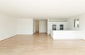 Beautiful empty apartment, modern kitchen Royalty Free Stock Photo