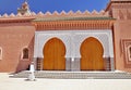 Beautiful entrance to the mosque, Zagora, Morocco