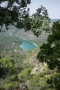 Beautiful EntrepeÃÂ±as reservoir. Marsh landscape in Sacedon, Guadalajara Royalty Free Stock Photo