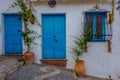 Beautiful entries, doors and windows of Frigiliana