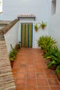 Beautiful entries, doors and windows of Frigiliana.Malaga