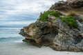 Beautiful eroded rock at Pennington Bay, Kangaroo Island, South Royalty Free Stock Photo