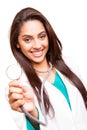 Beautiful ethnic doctor Royalty Free Stock Photo