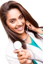 Beautiful ethnic doctor Royalty Free Stock Photo