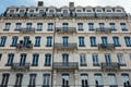 Beautiful european style apartment building facade Royalty Free Stock Photo