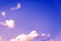 Beautiful evening blue purple violet sky. Sky background Royalty Free Stock Photo