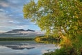 A beautiful evening on the lake