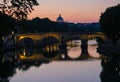 Evening in the Rome Royalty Free Stock Photo