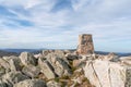 Beautiful evening view of the summit of Mount Kosciuszko 2228m above sea level in the Snowy mountains, New South Wales