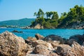 Beautiful Evia Island Beach Royalty Free Stock Photo