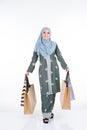 Muslimah fashion portrait concept Royalty Free Stock Photo