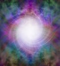 Beautiful Expanding Energy Vortex Spiral Royalty Free Stock Photo