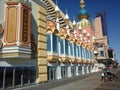 Beautiful exterior structure of the Trump Taj hotel, Atlantic city.