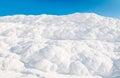 Landscape of Travertine pools limestone terraces in Pamukkale, Royalty Free Stock Photo