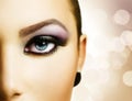 Beautiful Eye Makeup Royalty Free Stock Photo