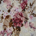 Beautiful fabric with flowers. Lace. Royalty Free Stock Photo