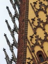 Beautiful facade of the city hall, Wroclaw, Poland Royalty Free Stock Photo