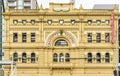 The beautiful facade of Her Majesty`s Theater, Adelaide, Southern Australia