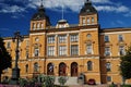 Beautiful Facade Of The Renaissance City Hall In Oulu Finland Royalty Free Stock Photo