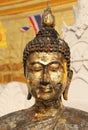 A beautiful face of buddha image Royalty Free Stock Photo
