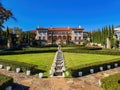 Beautiful fall color in the famous Philbrook Museum of Art