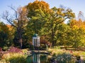 Beautiful fall color in the famous Philbrook Museum of Art