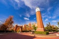 Beautiful fall color of the health sciences campus, University of Oklahoma