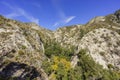 Beautiful fall color of Switzer Falls Trail