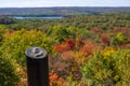 Beautiful Fall Colors and Vistas Seen from Centennial Ridges Hiking Trail #1