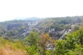 A beautiful fall of the indian river from the distance Though it is summer it has retained the inflow