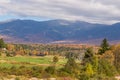 Beautiful fall landscape in , New Hampshire, USA Royalty Free Stock Photo
