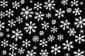 Beautiful falling snow background. Hello, snow night. Snowflake winter decoration