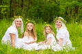 Beautiful family Royalty Free Stock Photo