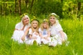 Beautiful family Royalty Free Stock Photo