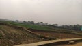 Beautiful villaga village farm in India Royalty Free Stock Photo