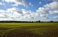 Beautiful farmland scenery of Warwickshire in Autumn