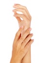 Beautiful female hands Royalty Free Stock Photo