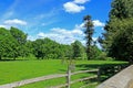 A beautiful landscape view of the Kent countryside at Lamberhurst Royalty Free Stock Photo