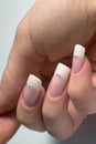 Beautiful fingernails Royalty Free Stock Photo