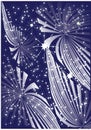 Beautiful fireworks Royalty Free Stock Photo