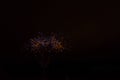 Beautiful fireworks Royalty Free Stock Photo