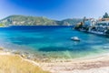 Beautiful Fiscardo bay in Ionian Island Kefalonia Royalty Free Stock Photo