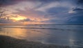 Beautiful fisherman boats at Bali Beach Indonesia