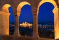 Beautiful Fisherman`s Bastion in Budapest Hungary